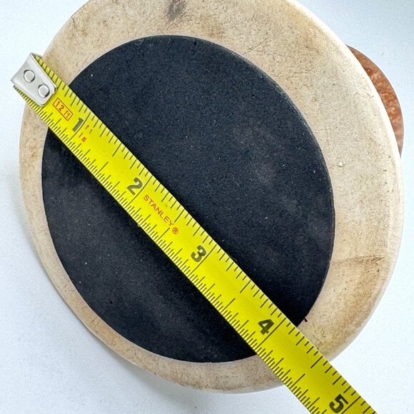 Toronto Ceramic Pottery Mug City Skyline Spill-Proof Handle Brown Beige Vtg - Picture 5 of 8